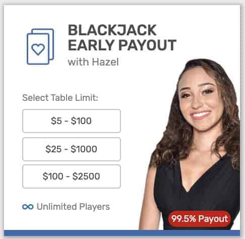 Live Dealer Blackjack