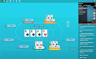 Bovada Mobile Poker Screenshot